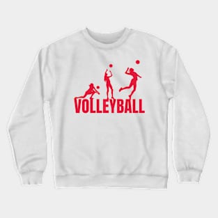 Volleyball Crewneck Sweatshirt